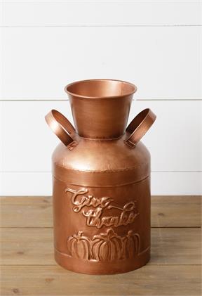 Copper Bucket - Give Thanks