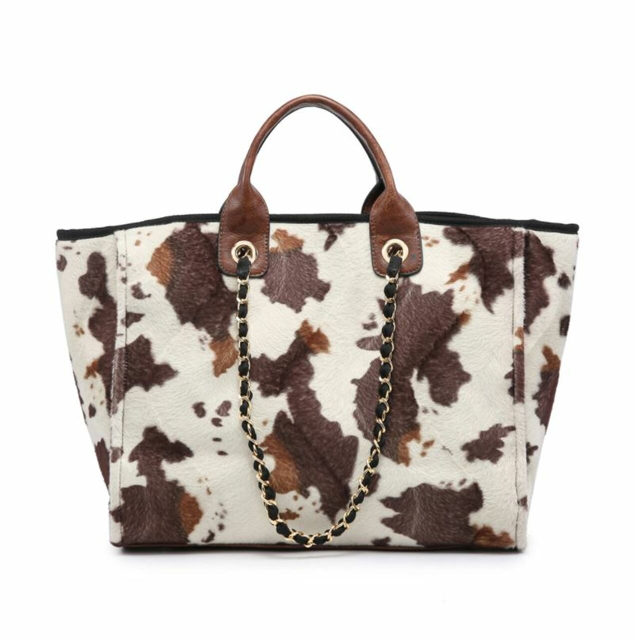 Kristina Tote Brown Cow