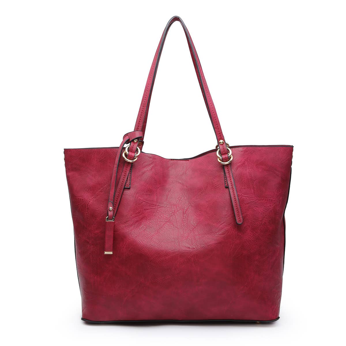 Iris 2-in-1 Tote Bag (Burgundy)