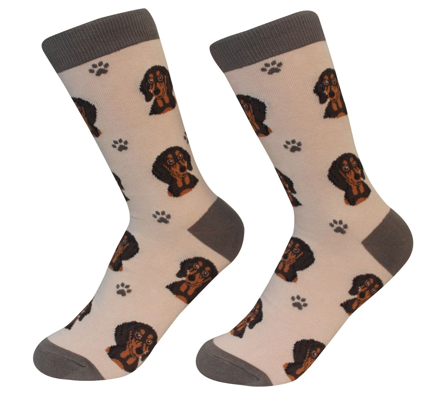 Dachshund Black Socks