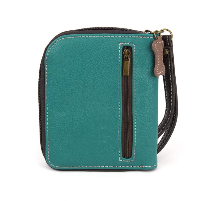 Golden Retriever Zip-Around Wallet
