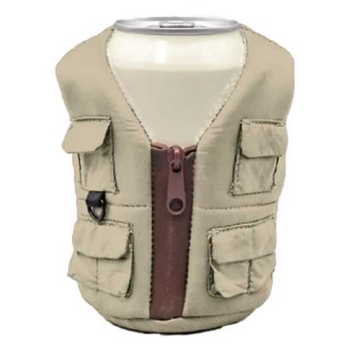Tan Beverage Adventure Vest
