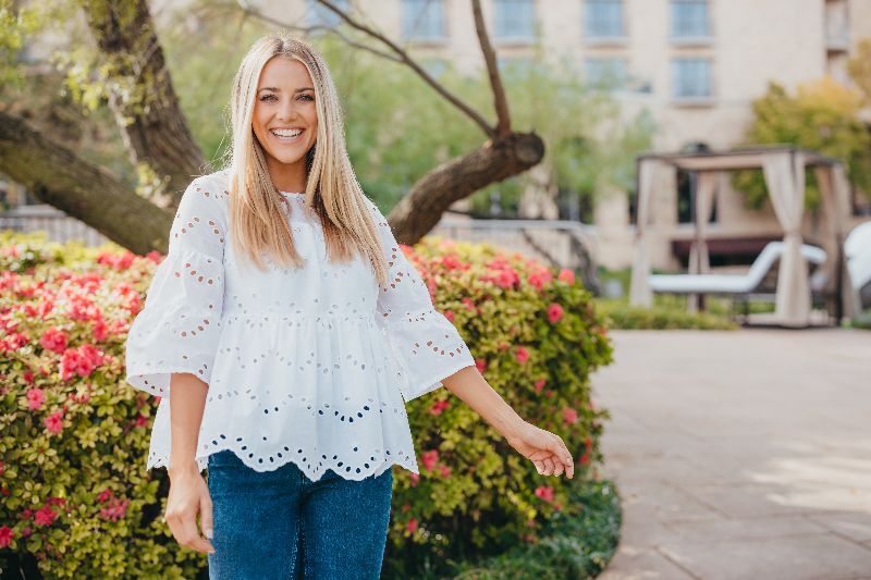 White Lace Top
