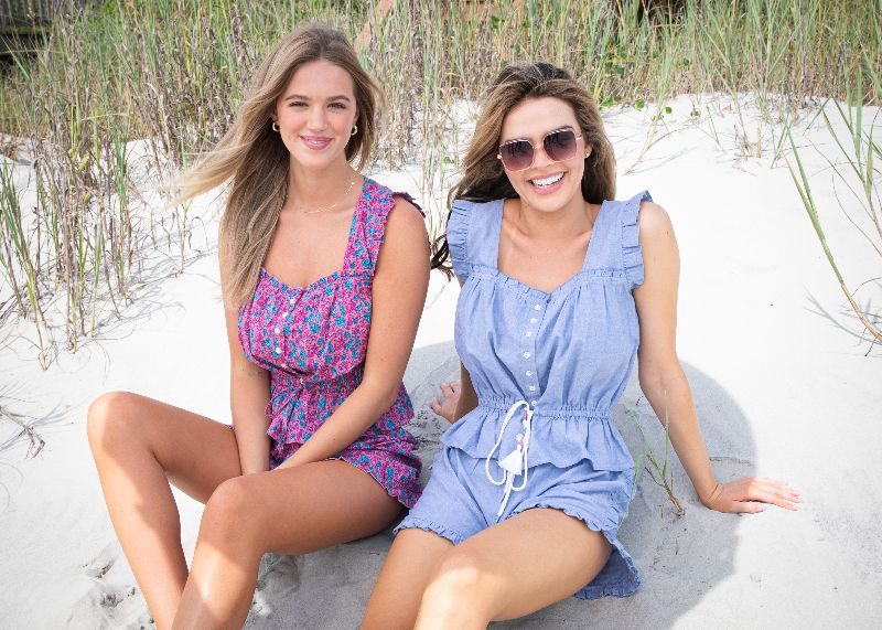 Smocked Blouse - Chambray