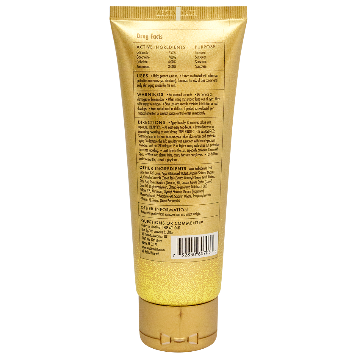 Beach Gypsy Glitter Sunscreen SPF 30+