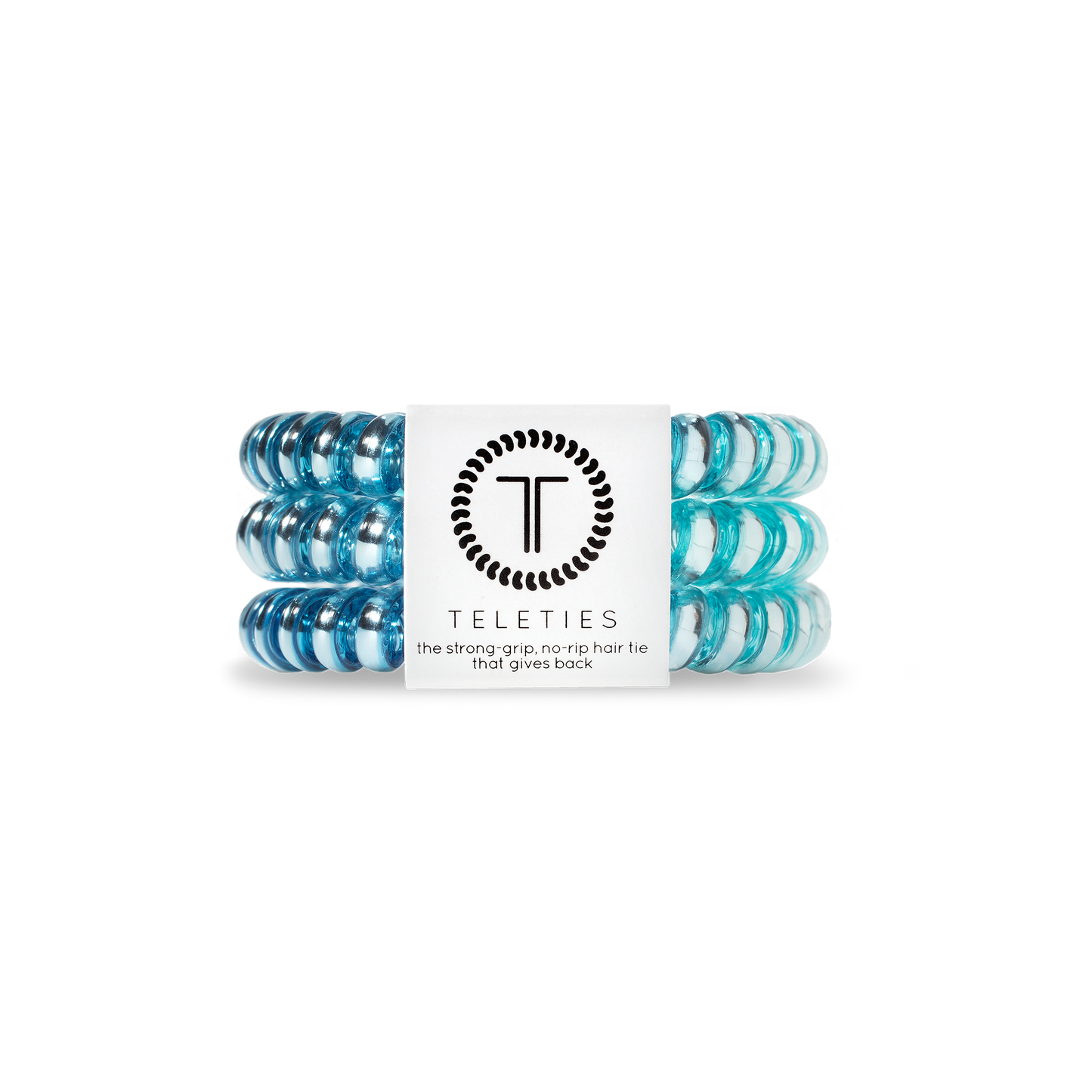 Small Blue Sapphire Hair Ties