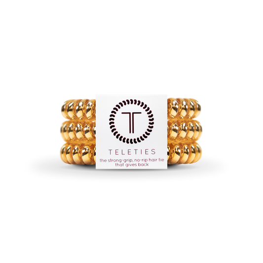 Champagne Gold Hair Ties