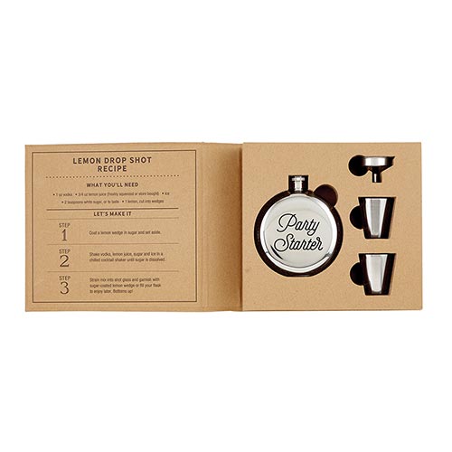 Party Starter Flask Set
