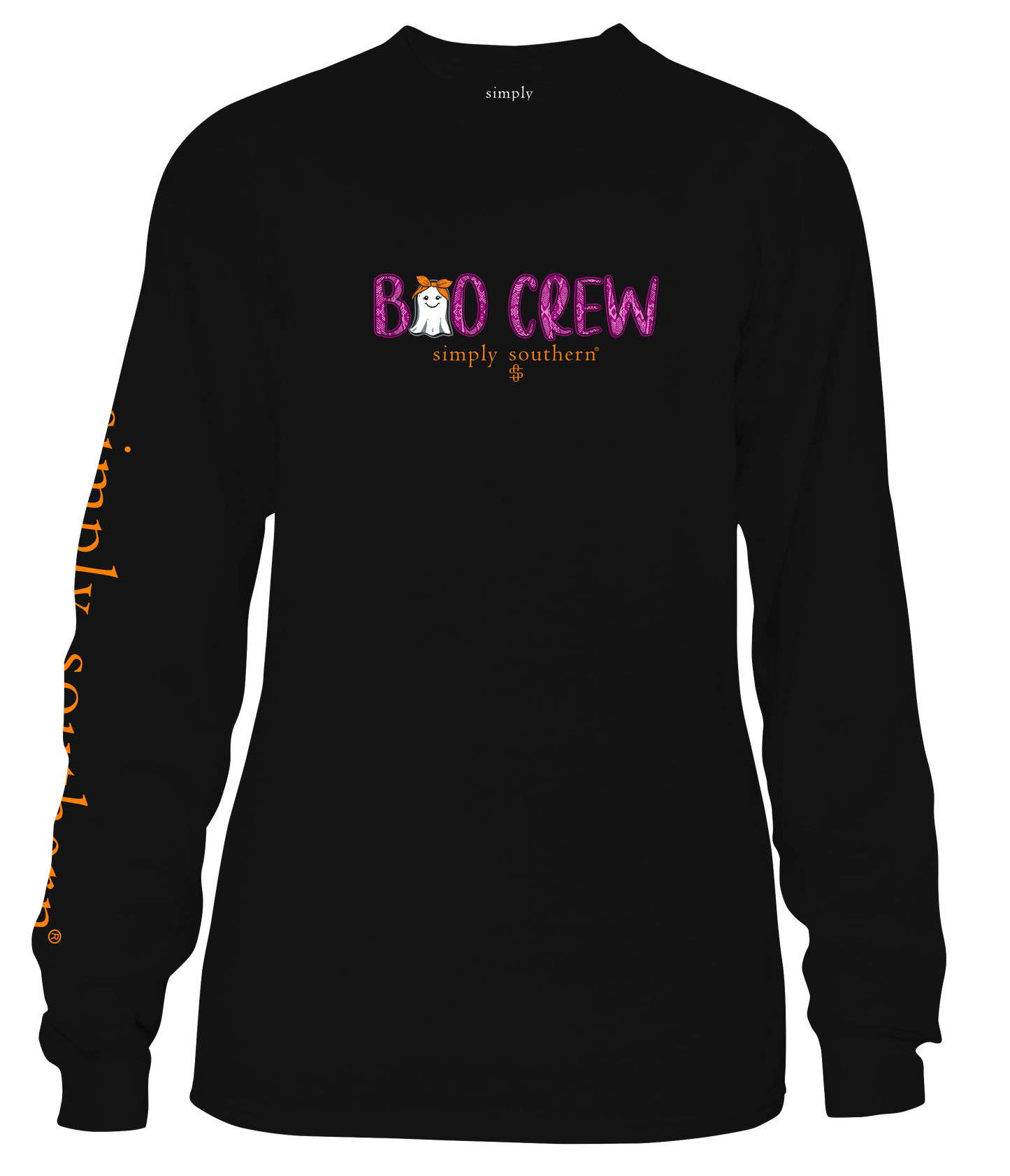 "Hey Boo/Boo Crew" Long Sleeve Shirt