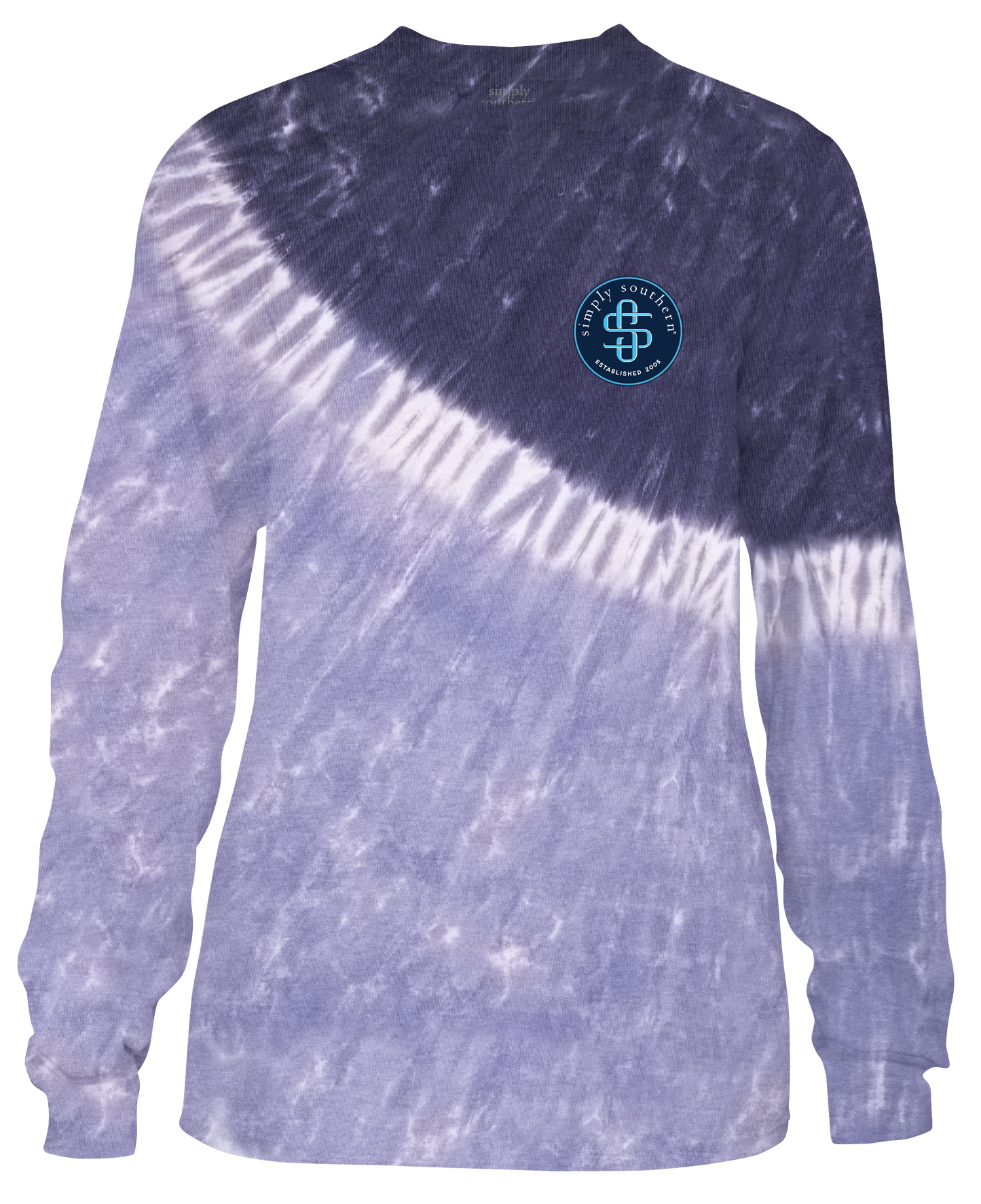 "Let The Good Times Roll" Tie Dye Long Sleeve Shirt
