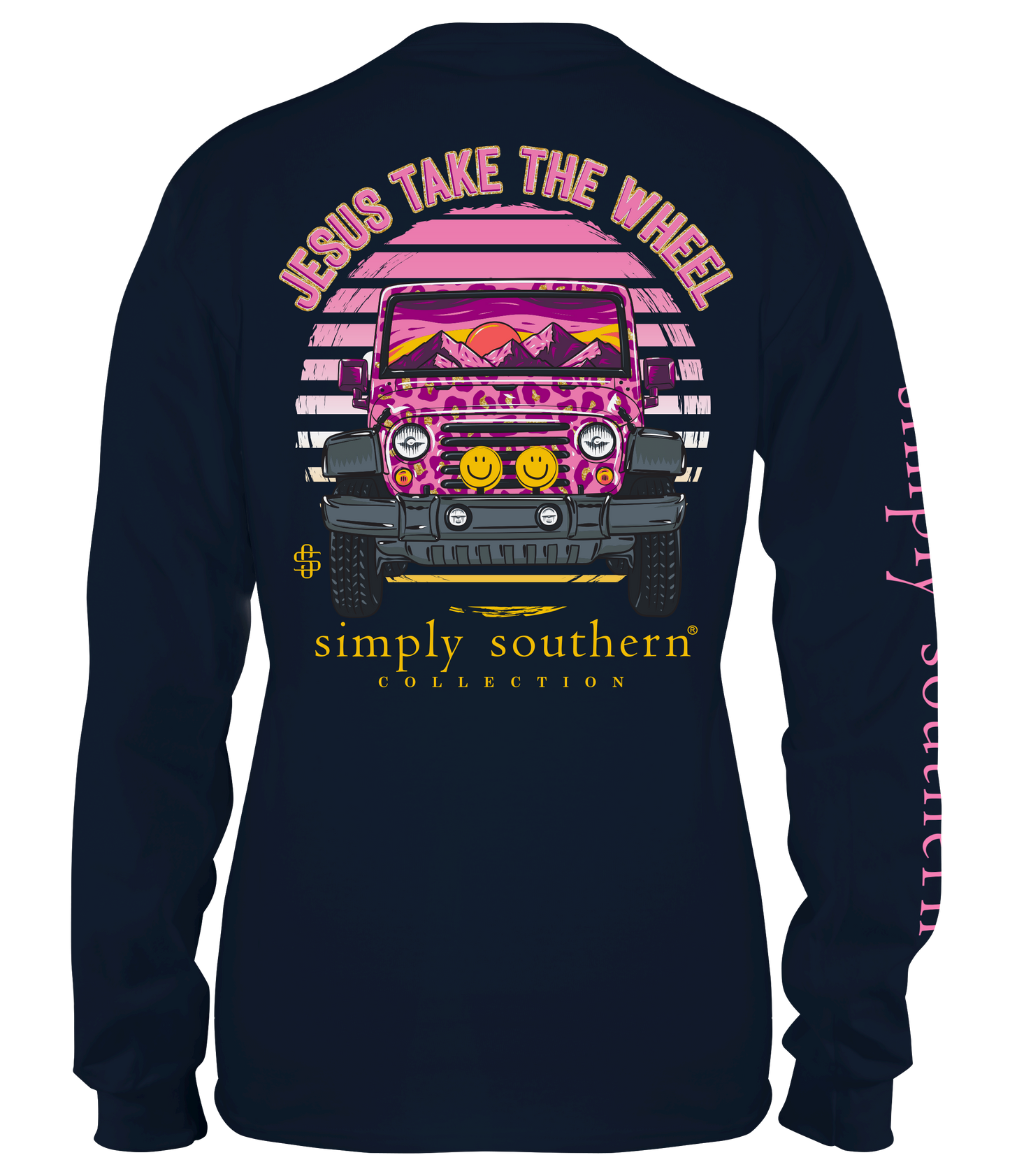"Jesus Take The Wheel" Long Sleeve Shirt