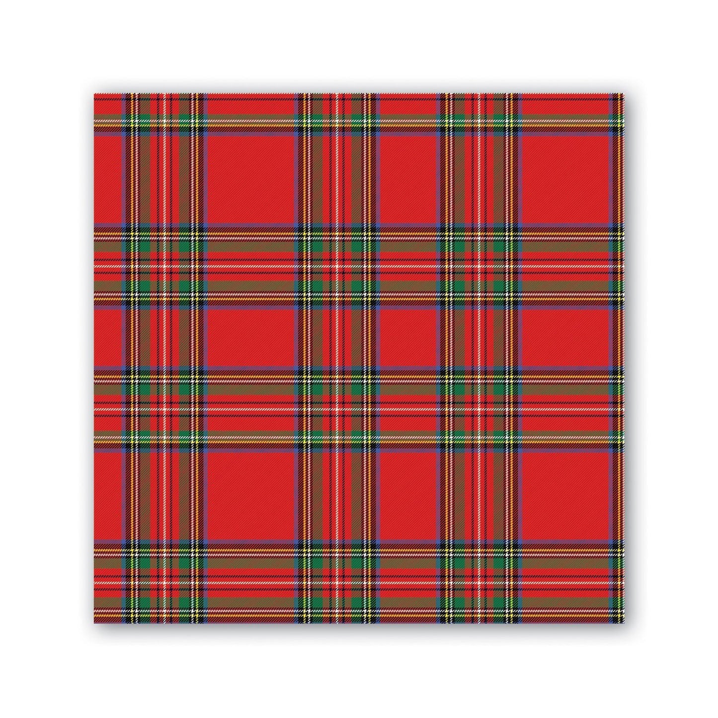 Tartan Cocktail Napkins