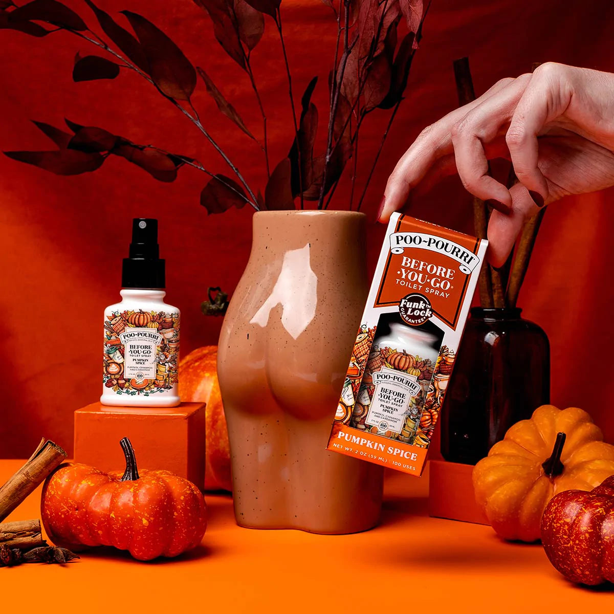Pumpkin Spice Toilet Spray 2oz