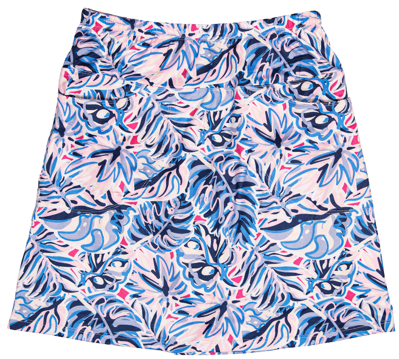 Leaf Pattern Skort