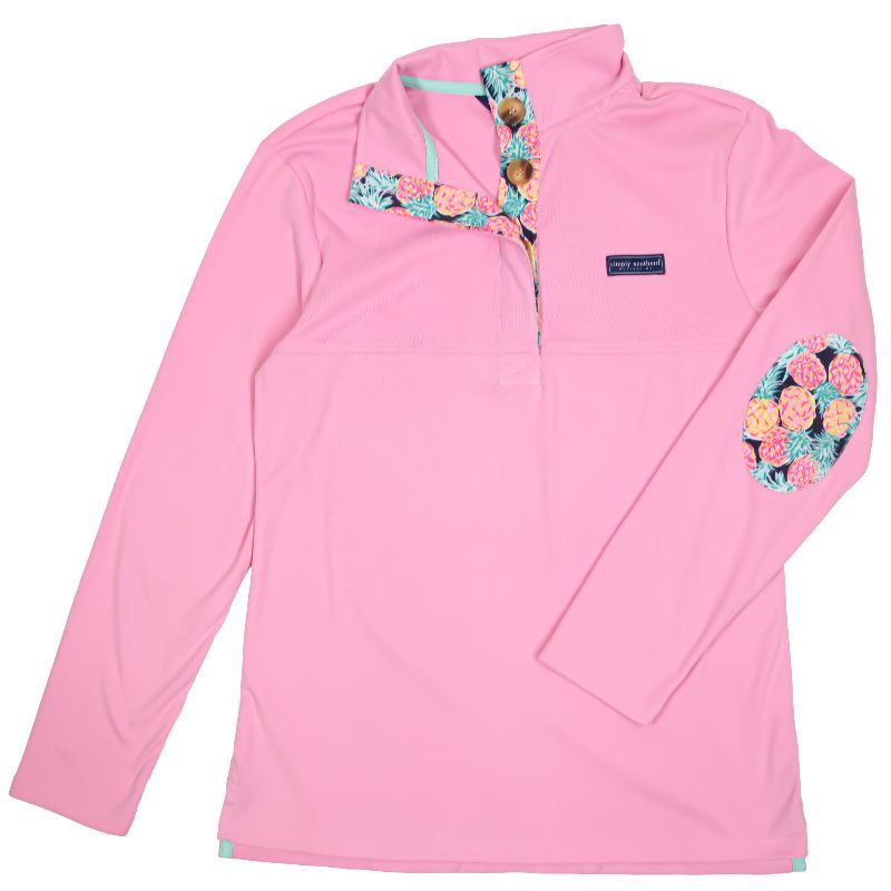Button Pullover - Pineapple Navy