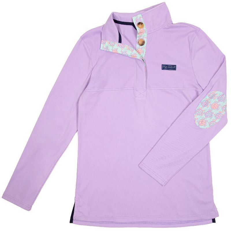 Button Pullover - Turtle Green