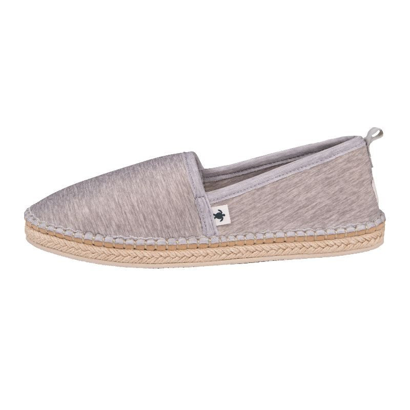 Espadrille Slip On Shoes - Heather Gray