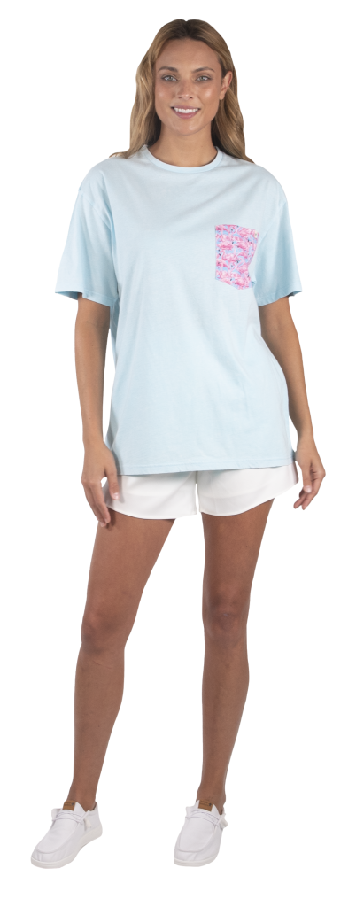 Flamingo Pocket Tee Shirt