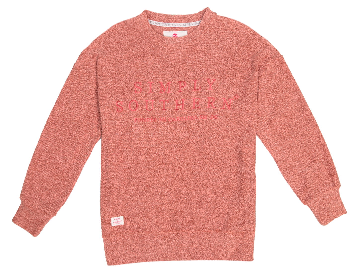 Brick Terry Crewneck