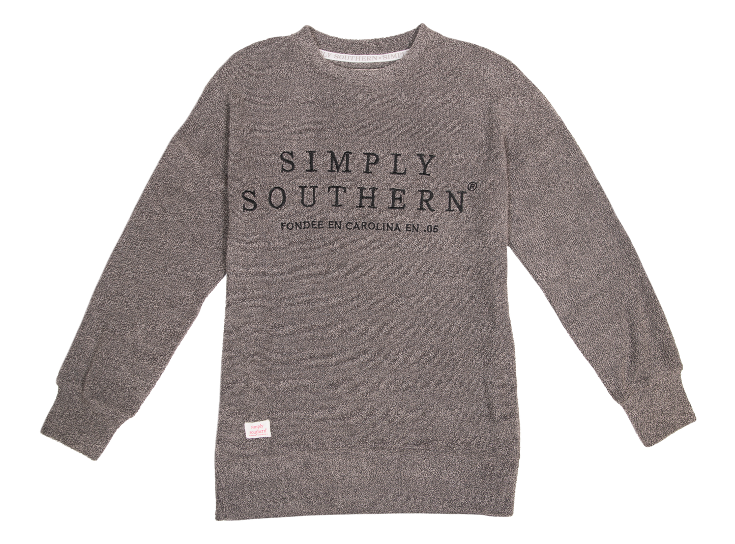 Slate Terry Crewneck