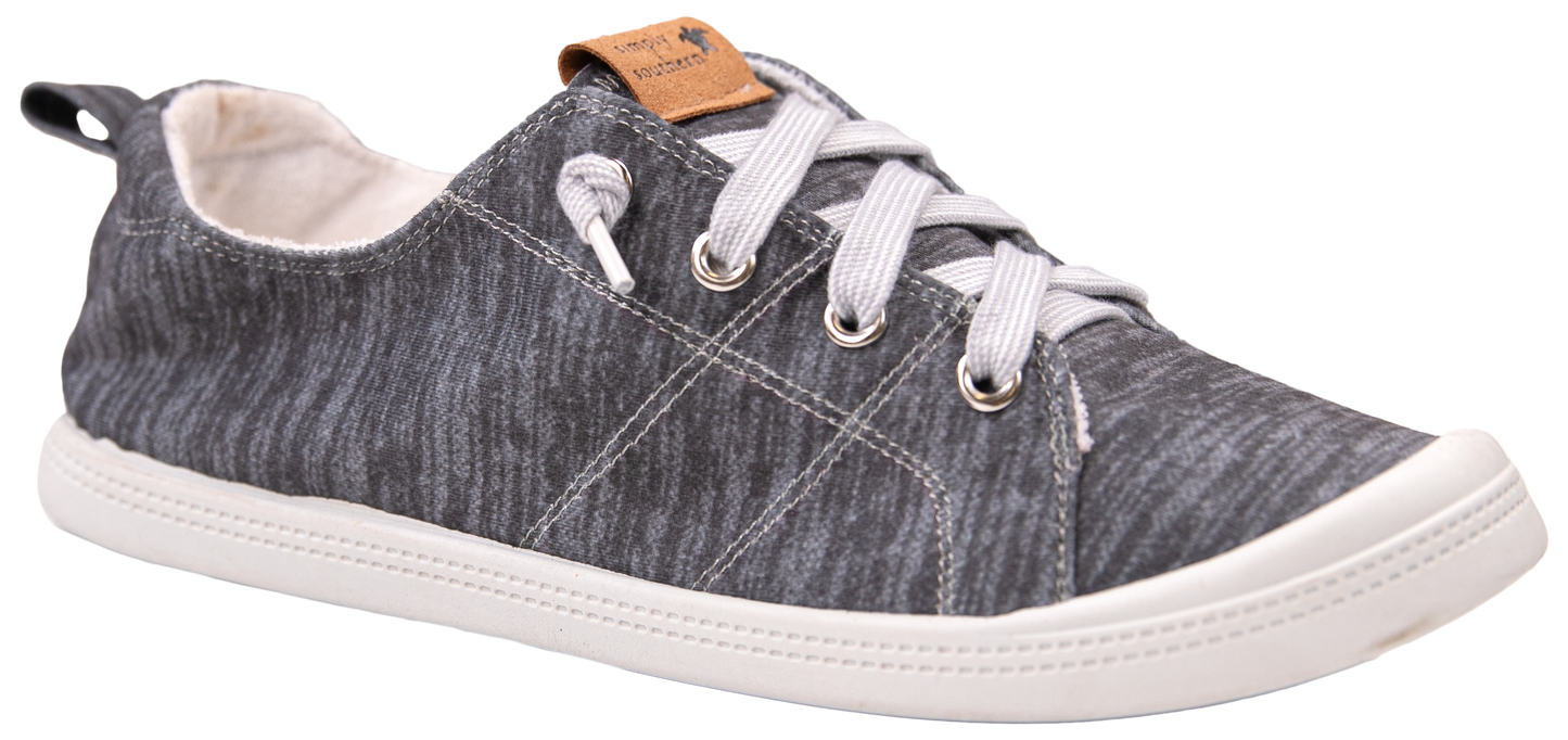 Easy Slip Sneaker - Dark Heather Gray
