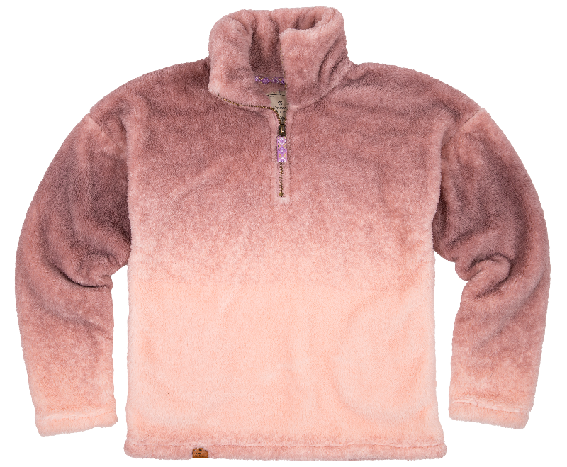 Sherpa Ombre Pullover - Dawn
