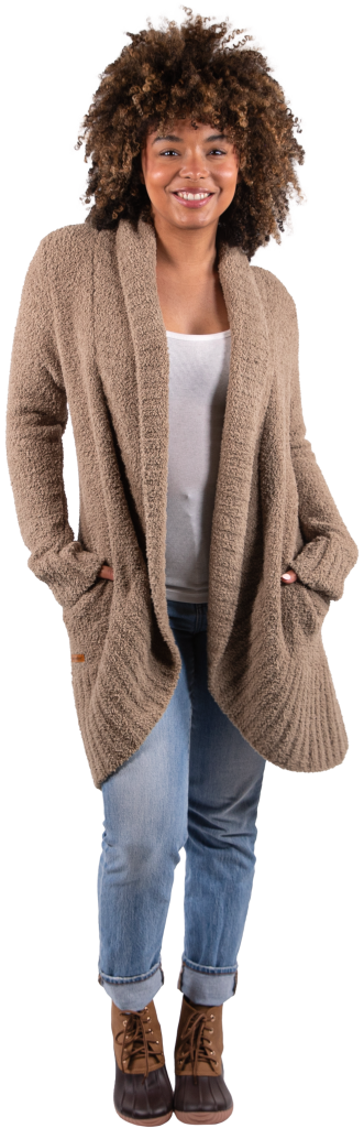 Soft & Cozy Coverup - Taupe