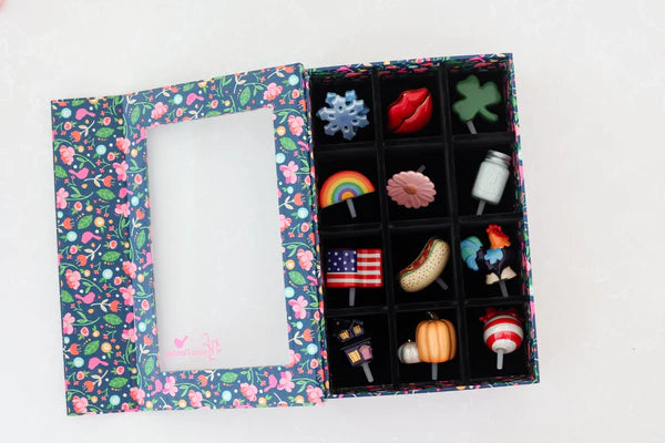 12 Piece Keepsake Box Floral (M4C)