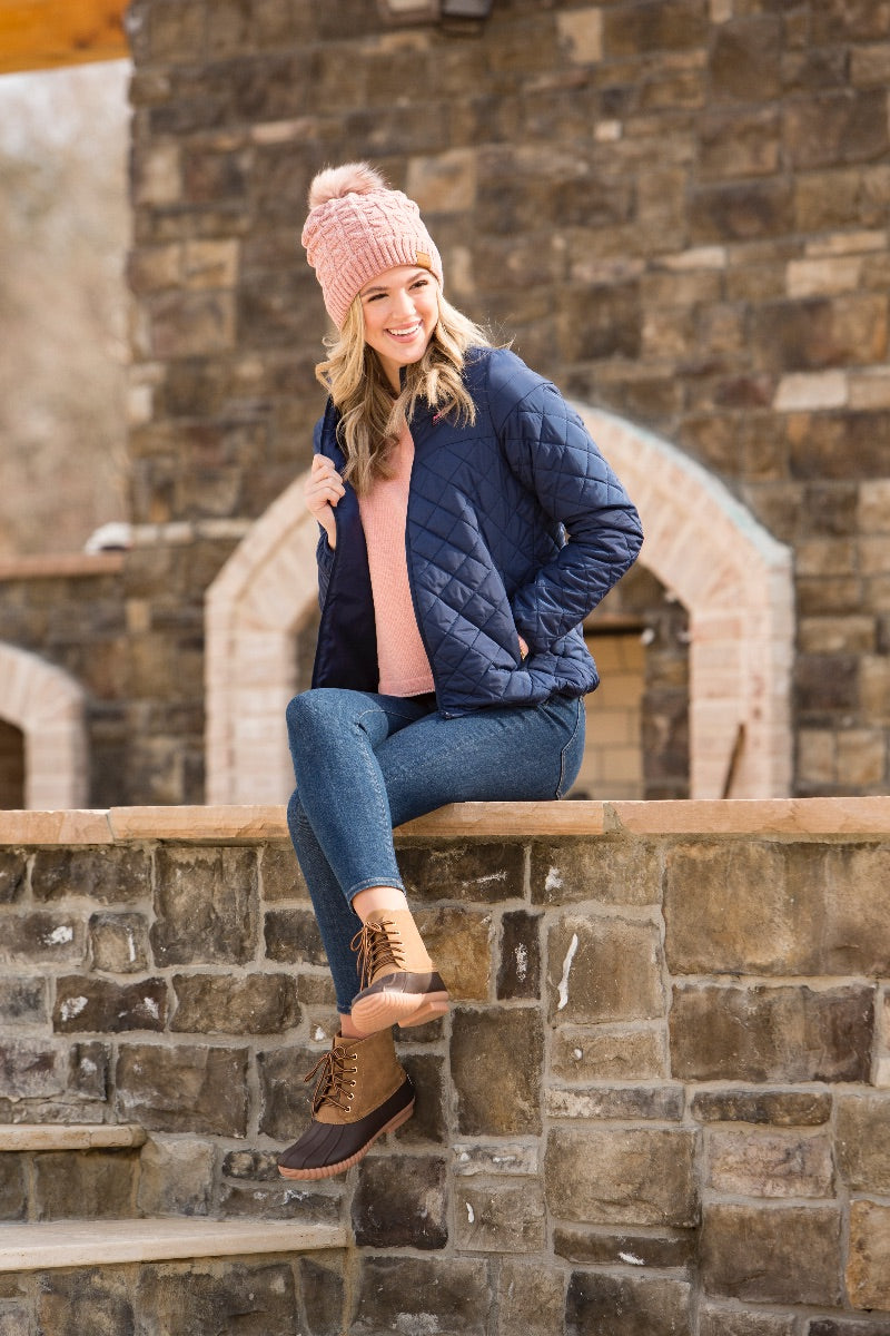 Simply Warm Jacket - Azure