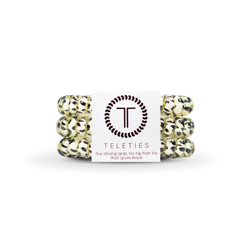 Small Snow Leopard Hair Ties