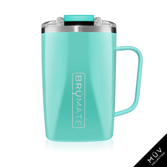 Toddy 16oz Insulated Coffee Mug - Aqua