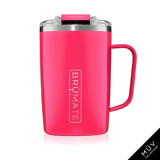 Toddy 16oz Insulated Coffee Mug - Neon Pink