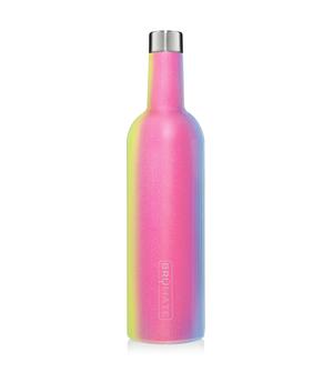 Winesulator 25oz Wine Canteen - Glitter Rainbow
