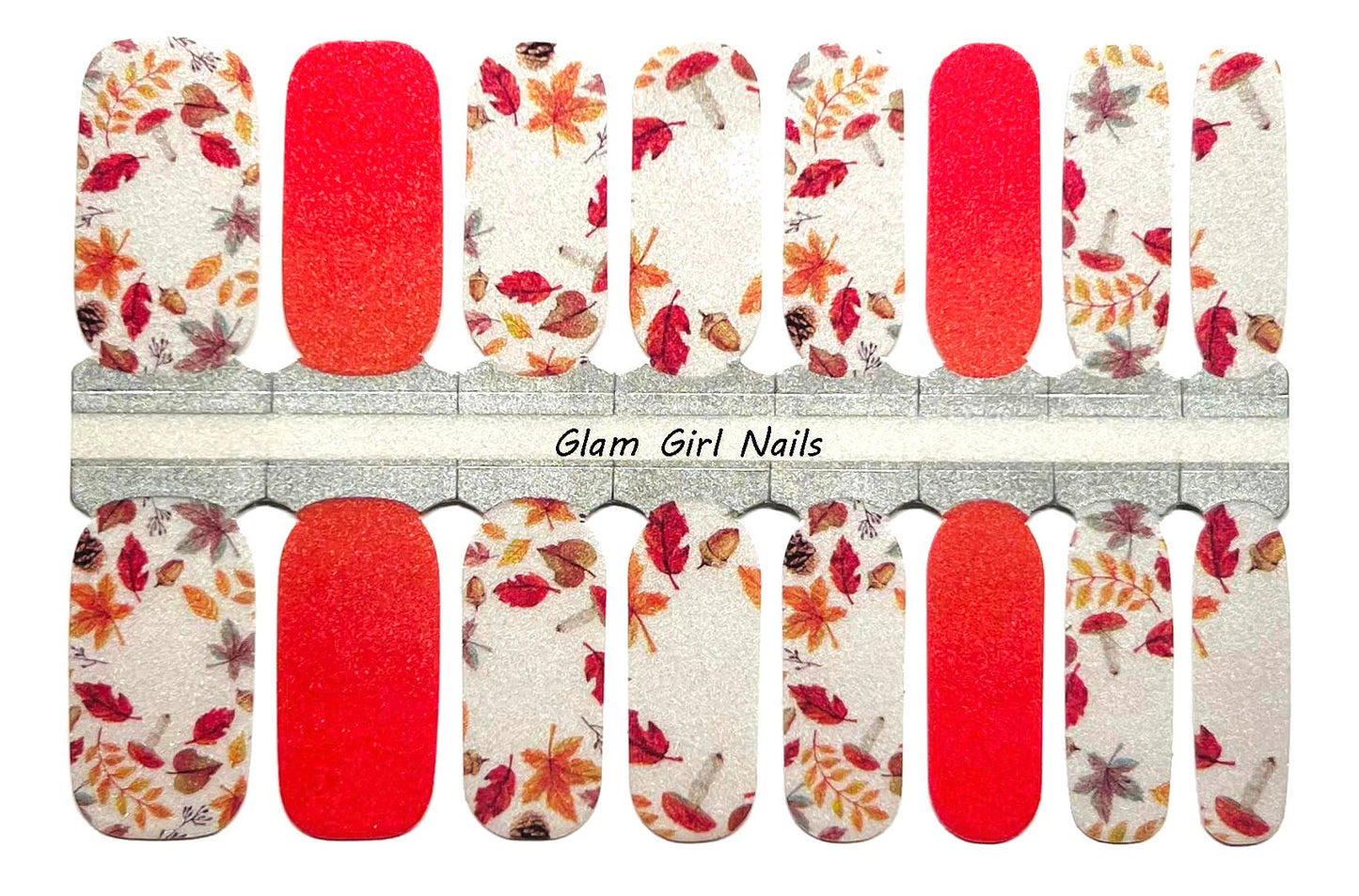 Fall Leaves Nail Wraps