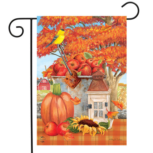 Apple Picking Garden Flag