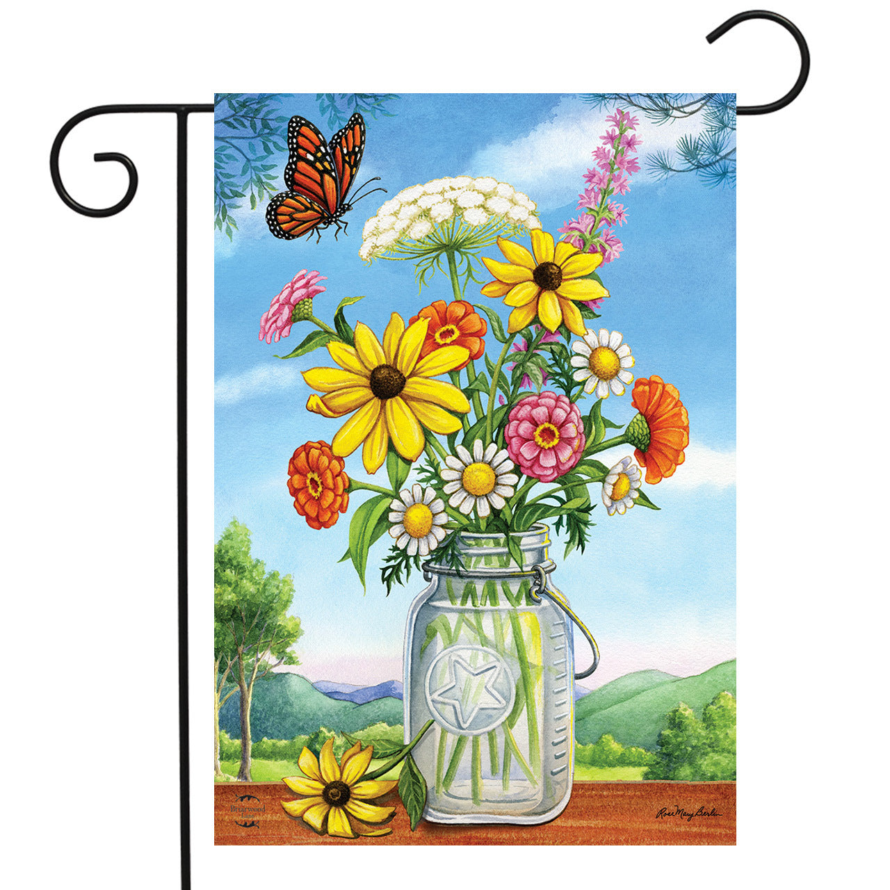 Sunshine Bouquet Garden Flag
