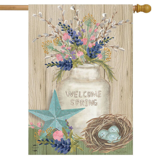 Gifts of Spring House Flag