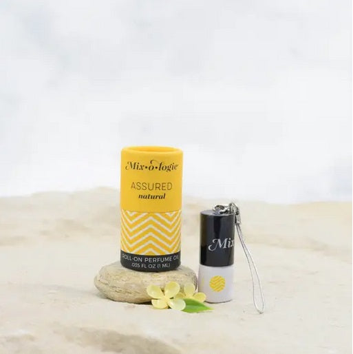 Assured (natural) Mini Roll-On Perfume (1 mL) Keychain
