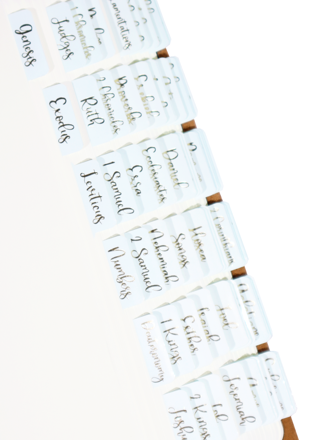 Mint To Be Gold Foiled Bible Tabs