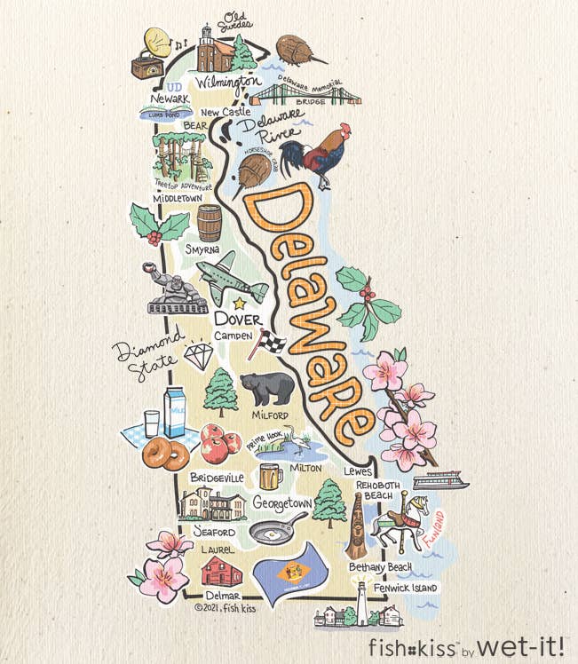 Fishkiss Delaware Swedish Cloth