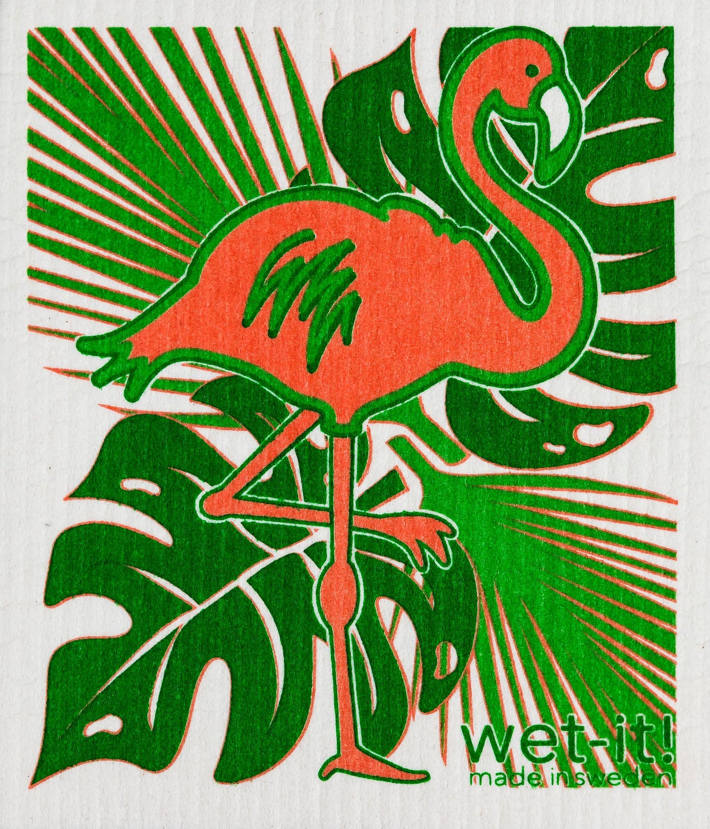 Flamingo Swedish Cloth