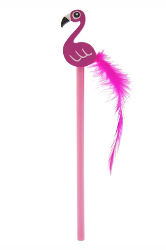 Flamingo Eraser & Pencil Duo