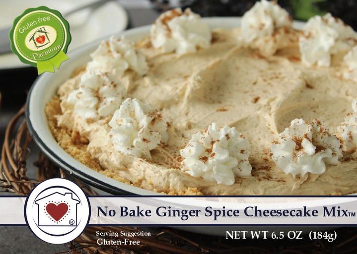 No Bake Ginger Spice Cheesecake Mix