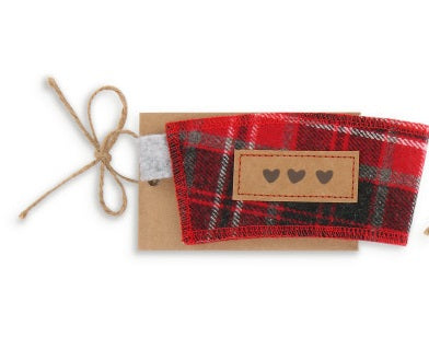 Cup Cozy w/ Gift Card Envelope (Multiple Colors)