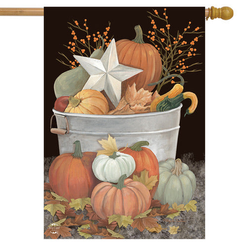 Fall Bushel House Flag