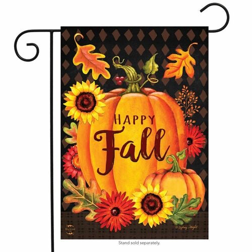 Happy Fall Pumpkin Garden Flag