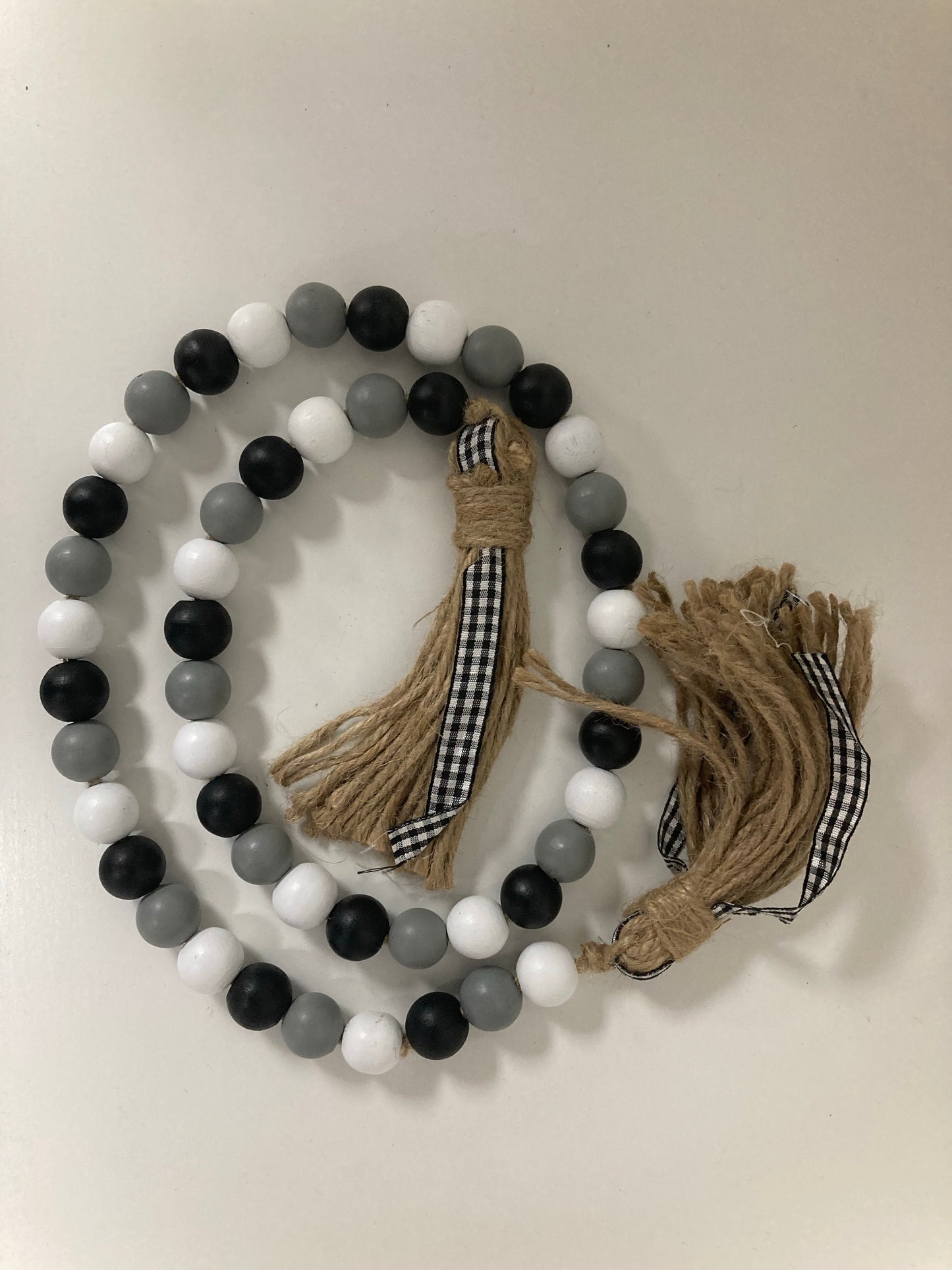 Buffalo Beaded Garland 37in