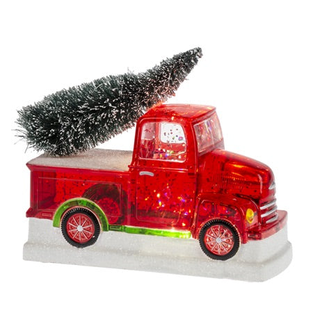 Mini Red Truck Shimmer