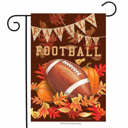 Family and Football Garden Flag
