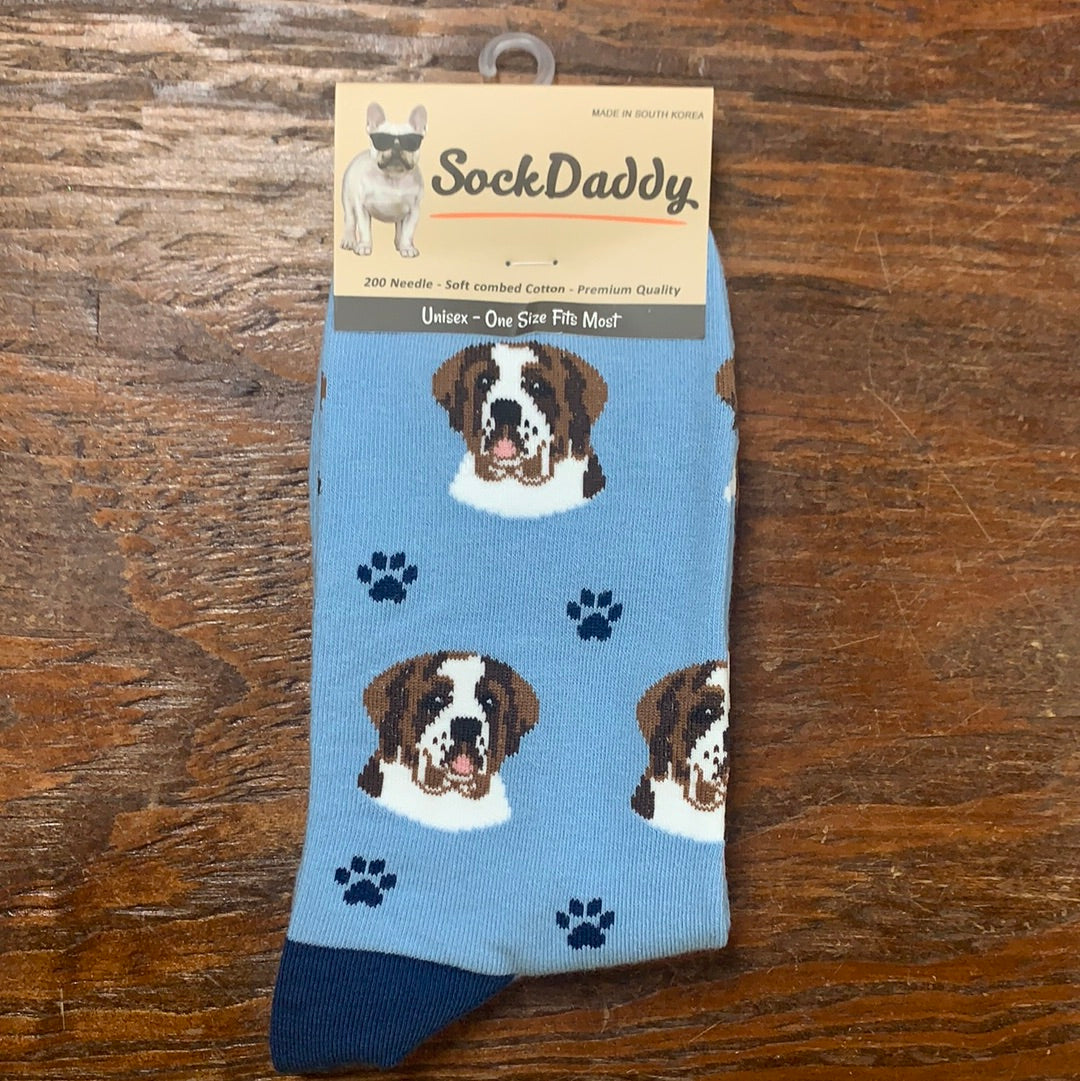 Saint Bernard Socks